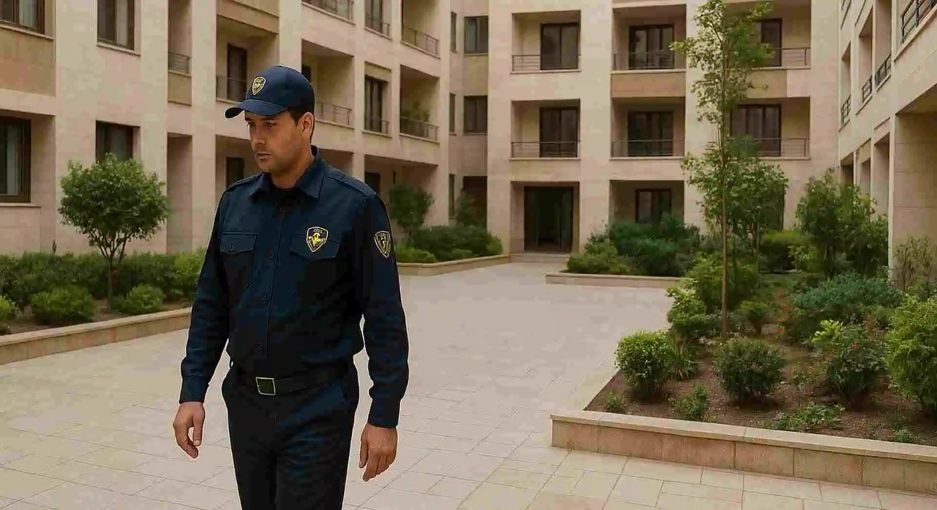  نگهبان ساختمان مسکونی